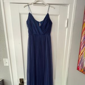 ASOS blue bridesmaid dress